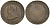Папская область 1 сольдо = 5 центов 1866 R, Пий IX (1846-1878) KM 1372.1 медь 92-621
