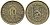 Финляндия 10 марок 1932 S KM 63 алюминиевая бронза 32-732