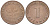 ФРГ 1 ПФЕННИГ 1950 J KM 105, J.380 сталь плакированная медью 3955-521