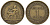 Франция 1 франк 1922 тип Chambres de Commerce KM 876, Le Franc 218.4 алюминиевая бронза 4128-256