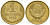 СССР 1 копейка 1986 Федорин 173 латунь 4596-653