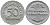 ГЕРМАНИЯ 50 ПФЕННИГОВ 1922 D KM 27, J. 301 алюминий 24-1112