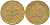 ФРГ 10 ПФЕННИГОВ 1985 F KM 108, J.383 сталь плакированная латунью 3996-855