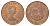 Джерси 2 пенса 1989 Елизавета II (1952-2022), Сент-Хелиер KM 55 бронза aUNC 4118-341
