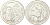 Франция 1/4 евро 2006 китайский гороскоп - год собаки KM 1415 серебро BU 11-057-32
