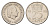 Нидерланды 25 центов 1950 Юлиана (1948-1980) KM 183 никель 4658-752