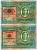 Австрия 100 крон 1912 (1919) красная надпечатка на Pick 12, на аверсе Pick 56 a бумага 3295-19-2