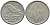 Норвегия 25 эре 1966 Улаф V (1958-1991), синица KM 407 медно-никель 4392-147