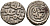 Индия 2 гани 1296-1316 AD Делийский Султанат, Ала аль-Дин Мохаммед биллон 192-922