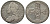 Великобритания 6 пенсов 1757 Георг II (1727-1760) KM 582.2, Spink 3711 серебро 413-3842