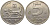 Израиль 5 лир 1979 JE 5739, лев KM 90 медно-никель 109-114