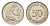 ФРГ 50 пфеннигов 1985 F KM 109.2, J. 384a медно-никель 4632-819