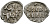 Великое Княжество Московское денга 1535-1547 Иван IV Васильевич, Тверской монетный двор, 0,34 ГР ГиК №71 серебро 00-00