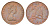 Остров Мэн 1 пенни 1976 птица, Елизавета II (1952-2022) KM 33 бронза 4702-667