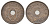 Дания 2 эре 1936 N, Кристиан X (1912-1947) KM 827 бронза 4701-833