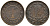 ДАНИЯ 1 СКИЛЛИНГ РИГСМОНТ 1856 ФРЕДЕРИК VII (1848-1863) KM 763 (С135) бронза 28-1134