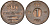Швеция 1 эре 1956 Густав VI Адольф (1950-1973) KM 820 бронза 4580-1056