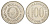 Югославия 100 динаров 1986 KM 114 медь цинк никель 4185-941