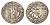Киликийская Армения трам 1226-1271 Хетум I и царица Забель, держат крест/лев с патриаршим крестом  серебро    1516-641