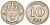 Швеция 10 эре 1919 W, Густав V (1907-1950) KM 780 серебро 116-1151