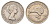 Новая Зеландия 2 шиллинга (флорин) 1964 Георг VI (1936-1952) KM 28.2 медно-никель 89-1351