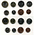 Гибралтар ЛОТ ИЗ 8 МОНЕТ 2004-2006 (1, 2, 5, 10, 20, 50 ПЕНСОВ, 1, 2 ФУНТА) UNC 00-00