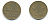 Франция 10 франков 1975 тип Матье KM 940, Le Franc 365.5-6 никель латунь 89-1413