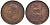 Великобритания 1 пенни 1946 Георг VI (1936-1952) KM 845, Spink 4114 бронза 4131-441