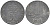 ДАНИЯ 1 ЭРЕ 1943 N; S, КРИСТИАН X (1912-1947) KM 832 цинк 4387-117