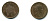 Великобритания 1 пенни 1987 Елизавета II (1952-2022) КМ 935, Spink 4381 (B3) бронза 59-1314