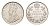 Канада 10 центов 1915 Георг V (1910-1936), самый редкий год типажа, тираж - 688.057 экземпляров KM 23 серебро 1527-645