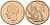 Бельгия 20 франков 1980 Belgie KM 160 никель бронза UNC 189-936