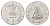Индия 1 рупия 1999 Днянешвар KM 295 нержавеющая сталь UNC 4654-1245