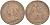 Великобритания 1 пенни 1897 Виктория (1837-1901) KM 790, Spink 3961 бронза 4367-111