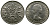 Великобритания 2 шиллинга (флорин) 1967 Елизавета II (1952-2022) KM 906, Spink 4146 медно-никель 4382-831