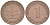 ФРГ 1 ПФЕННИГ 1969 F KM 105, J. 380 сталь плакированная медью 4181-549
