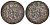 Ливония, шведская оккупация солид (шиллинг) 1654 Кристина KM 2 серебро 1527-932