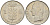 БЕЛЬГИЯ 1 ФРАНК 1980 BELGIQUE KM 142.1 медно-никель 4546-524