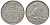 Бельгия 1 франк 1939 Леопольд III (1934-1950), Belgique-Belgie, лев KM 119 никель 4163-211