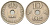 НОРВЕГИЯ 10 ЭРЕ 1926 ХОКОН VII (1905-1957) KM 383 медно-никель 116-1062