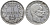Сербия 1 динар 1904 Петр I Карагеоргиевич (1903-1918) KM 25.1 серебро 441-931