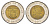 Панама 1 бальбоа 2011 KM 141 биметалл UNC 4642-726