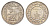 Тунис 1 франк 1916 A, ???? KM 238 серебро UNC 1526-414