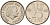 Нидерланды 25 центов 1969 Юлиана (1949-1980) VIS KM 183 никель    4598-433