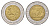 Мексика 2 песо 1992 KM 551 биметалл 217-246