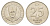 Турция 25 курушей 2005 Кемаль Ататюрк KM 1167 медь цинк никель 4647-624