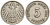 Германия 5 пфеннигов 1908 F KM 11, Jager 12, Weege 6 медно-никель 4364-4526