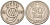 Швеция 50 эре 1920 W, Густав V (1907-1950), oval O KM 796 никель бронза 73-1027