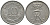ДАНИЯ 10 ЭРЕ 1965 C; S, ФРЕДЕРИК IX (1947-1972) KM 841.3 медно-никель 116-224