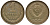 СССР 1 КОПЕЙКА 1990 Федорин 180, ЦИФРЫ РАССТАВЛЕНЫ, ММД KM 126а латунь 39-1126